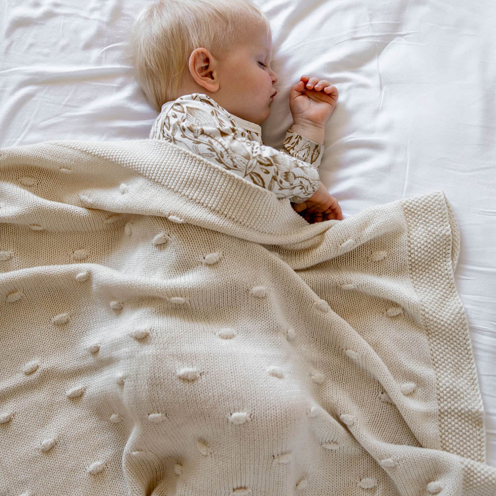 Marshmallow Baby Blanket - Natural image 0