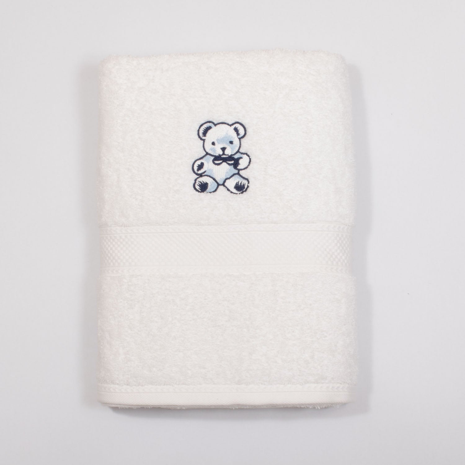 Navy Bear Towel image 0