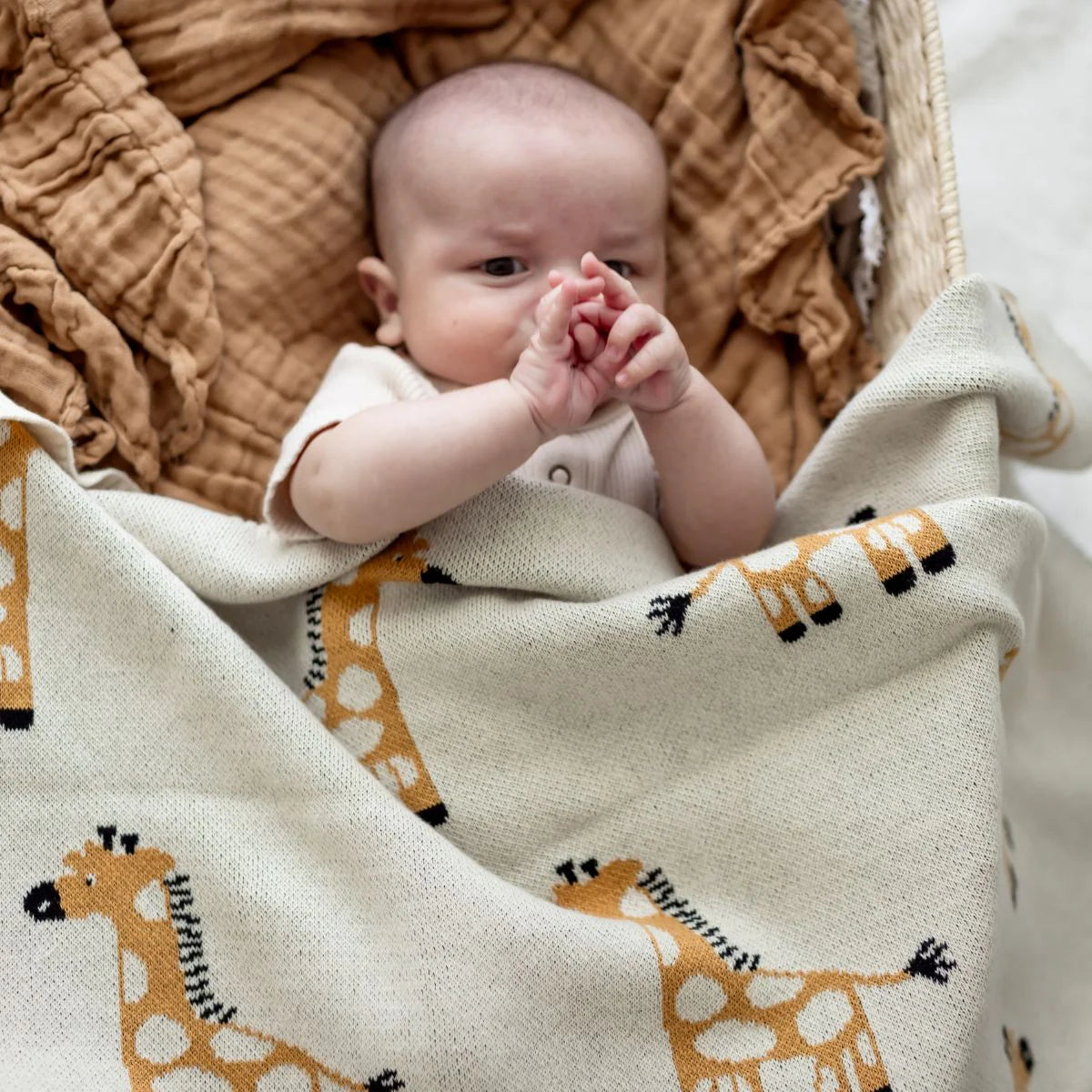 Gerry Giraffe Baby Blanket image 0