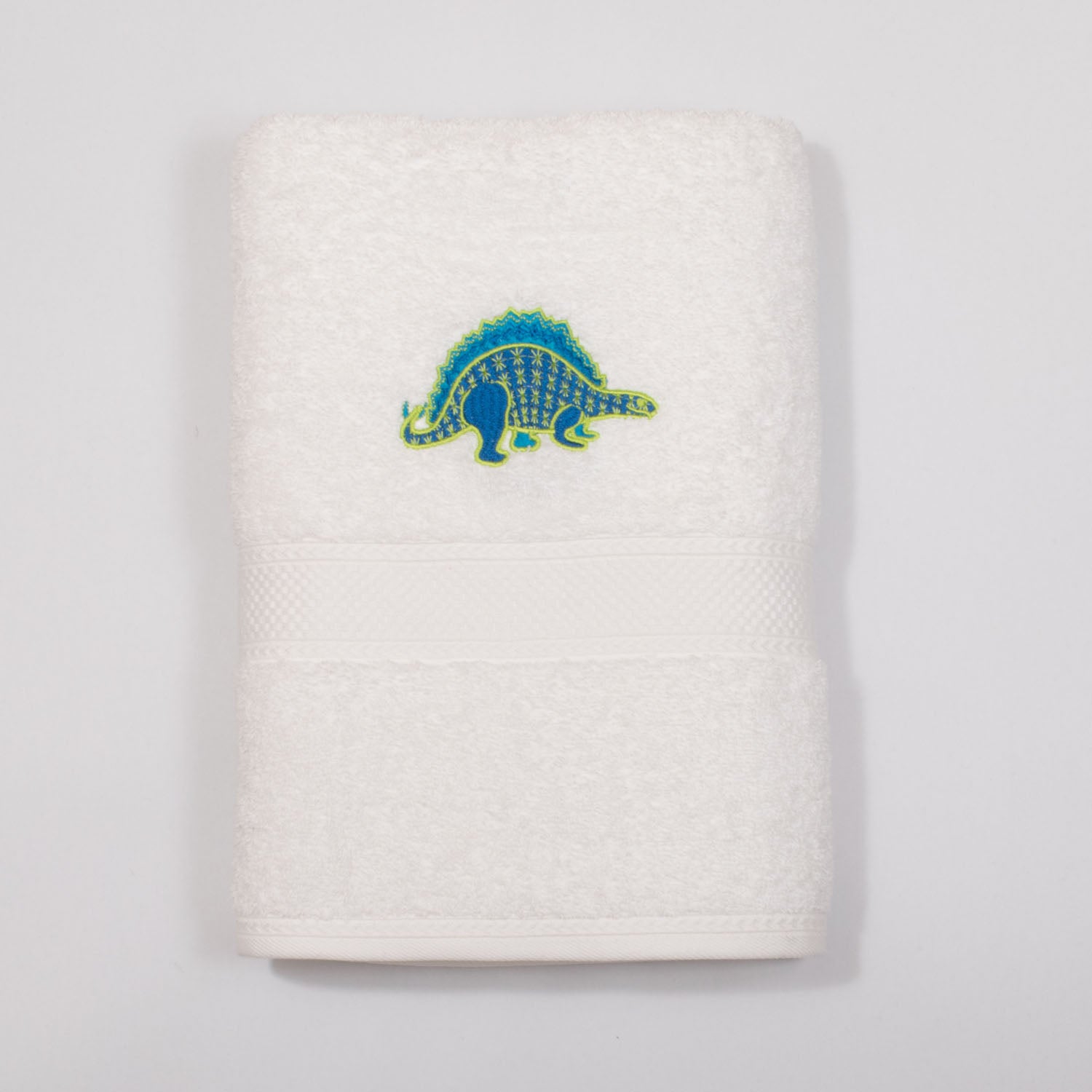 Green Dinosaur Towel image 0