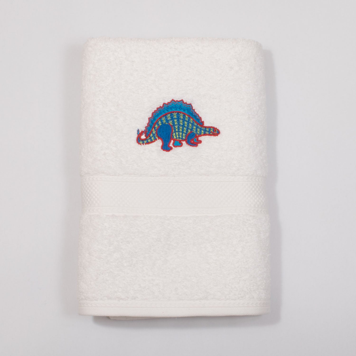 Red Dinosaur Towel image 0