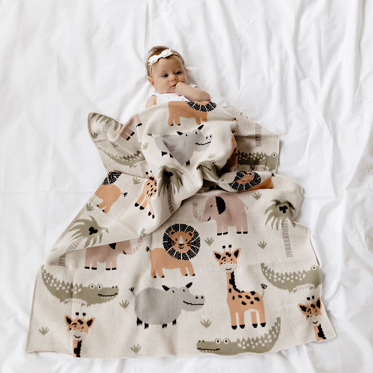Jungle Safari Baby Blanket image 0