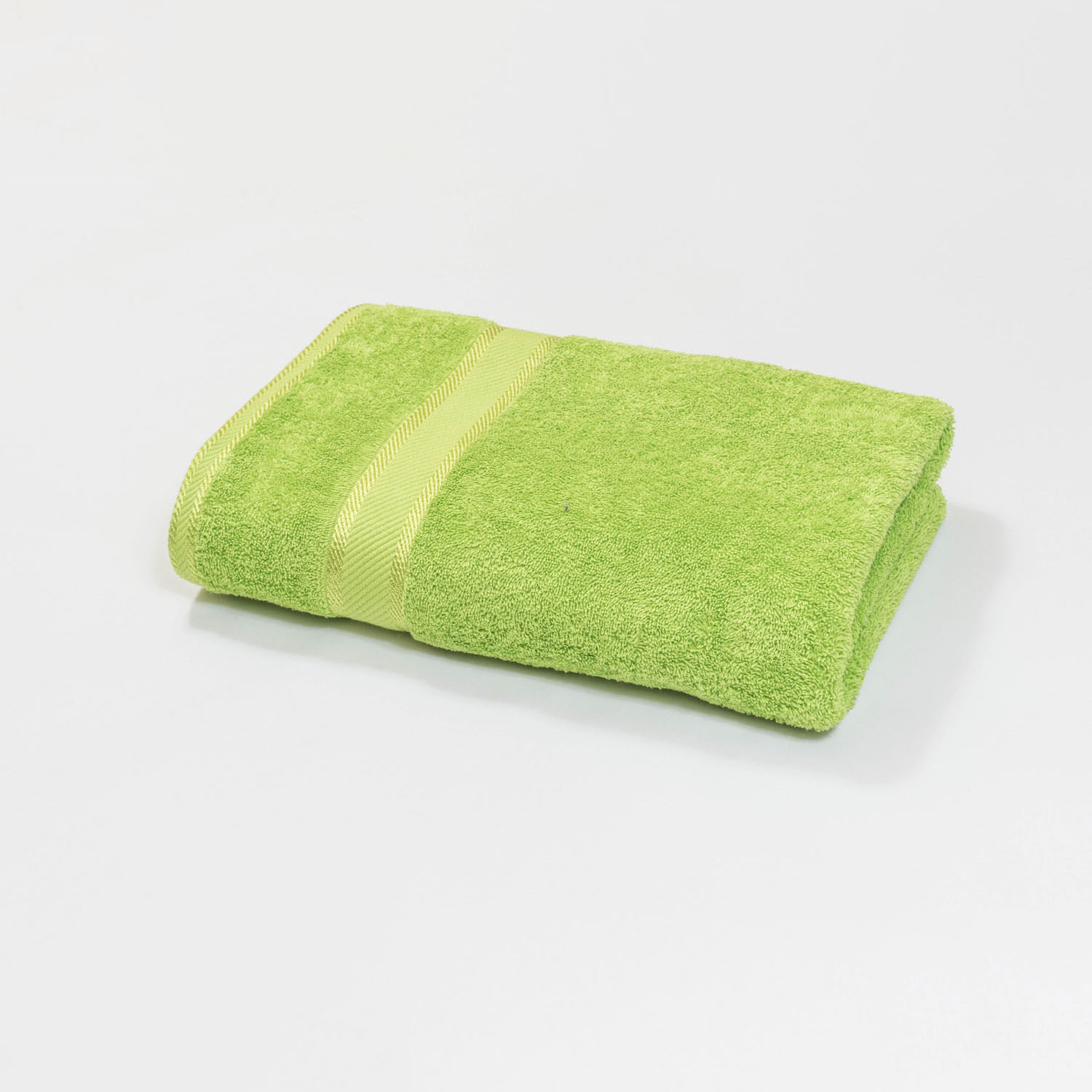 Ritz Large Bath Towel Lime - Whats A Name Embroidery