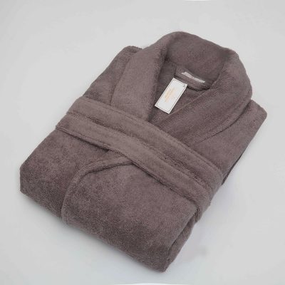Mildtouch Terry Cloth Robe Charcoal
